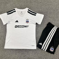 26/27 Colo-Colo Home Kids Soccer Jersey