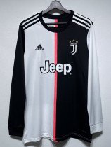 2019/2020 JUV Home Long Sleeve Retro Soccer Jersey长袖
