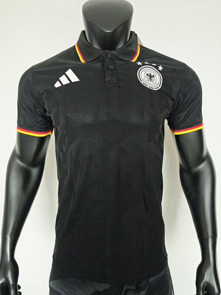 26/27Germany Special Edition Black Player Version Soccer Jersey(翻领)