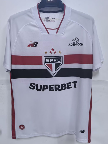26/27 Sao Paulo Home Fans Soccer Jersey