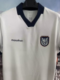 26/27 Ecuador Third White Fans Soccer Jersey(V领)