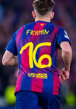 25/26 BAR Home  Player Version Soccer Jersey