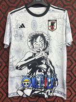 26/27 Japan Hainan Airlines Luffy White Fans Soccer Jersey