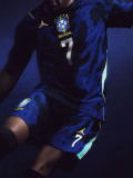 26/27 Brazil Away Kids Soccer Jersey