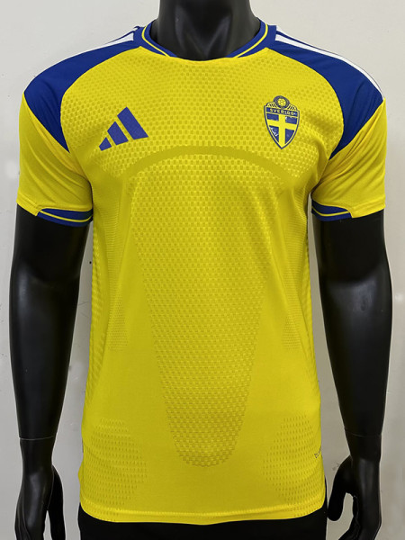 26/27 Sweden Home Player Version Soccer Jersey