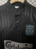 1995/1996 LIV Special Edition Black Retro  Soccer Jersey
