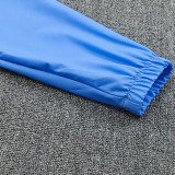 26/27 Argentina Royal Blue Hooded Windbreaker Tracksuit