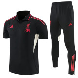 26/27 LIV Black polo shirts pants suit