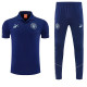 26/27 Man City Royal Blue polo shirts pants suit
