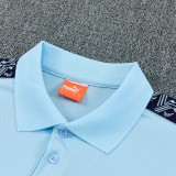 26/27 Man City Sky Blue polo shirts pants suit