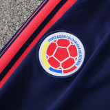 26/27 Colombia Royal Blue Half Pull Tracksuit (半拉链)
