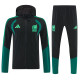 26/27 Mexico Green Hooded Windbreaker Tracksuit