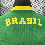 26/27 Brazi Special Edition Green Player Version Soccer Jersey