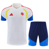 26/27 Colombia White Training Short Suit