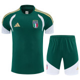 26/27 Italy Green Training Short Suit