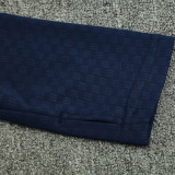 26/27 Spain Lake Blue Half Pull Tracksuit (半拉链)