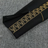 26/27 Portugal Black Gold Jacket Tracksuit