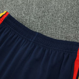 26/27 Spain Lake Blue Half Pull Tracksuit (半拉链)