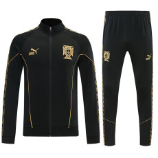 26/27 Portugal Black Gold Jacket Tracksuit