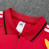 26/27 Germany Red polo shirts pants suit