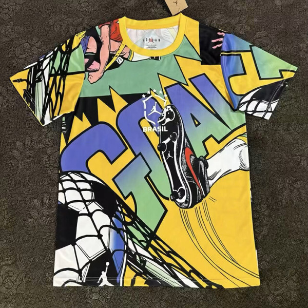 26/27 Brazil comic Edition Fans Soccer Jersey