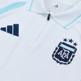 26/27 Argentina White polo shirts pants suit