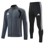 26/27AD Grey Jacket Tracksuit#2321