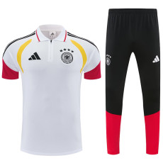 26/27 Germany White polo shirts pants suit