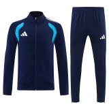 26/27AD Royal Blue Jacket Tracksuit#2321