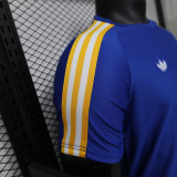26/27 RMA Leisure Blue Player Version Retro Soccer Jersey