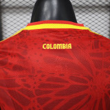 26/27 Colombia Classic Edition Red Player Version Soccer Jersey