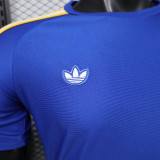 26/27 RMA Leisure Blue Player Version Retro Soccer Jersey