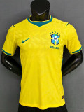 26/27 Brazil Home Player Version Soccer Jersey