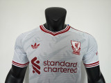 25/26 LIV Away Simulation Edition White Player Version Soccer Jersey