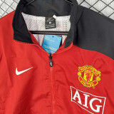 2007/2008 Man Utd Red Retro Windbreaker