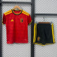 26/27 Belgium Home Kids Soccer Jersey