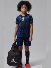 26/27 Brazil Away Kids Soccer Jersey