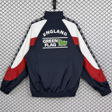 1998 England Dark Blue Retro  Windbreaker