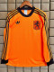 1980 Netherlands Home Long Sleeve Retro Soccer Jersey