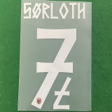 26/27 Norway Home Kids Soccer Jersey
