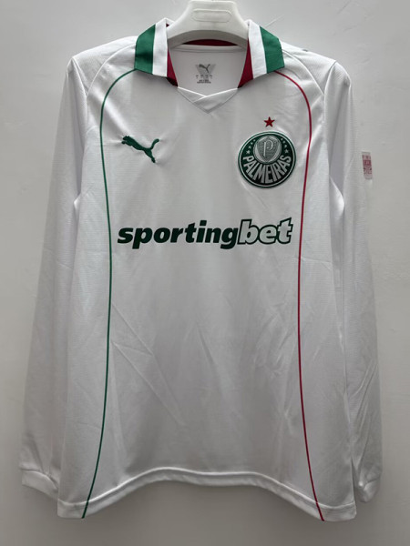 26/27 Palmeiras Away Long Sleeve Soccer Jersey