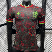 26/27 Mexico Leisure Retro Edition Red Player Version Soccer Jersey