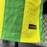 26/27 Brazi Team Logo Edition Yellow Player Version Soccer Jersey