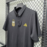 2026 Argentina AD Black Men's T-shirt Top#黑