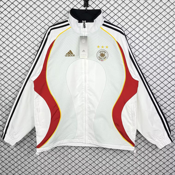 2006 Germany White Retro windbreaker