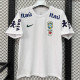 26/27 Brazil White Pure Cotton Men's T-shirt