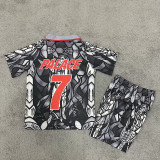 26/27 England Gemstone Special Edition Grey Kids Soccer Jersey(Ｎumber#7带号)