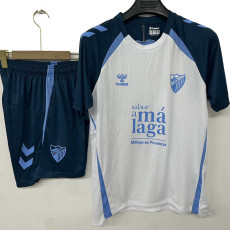 26/27 Málaga CF White Training Shorts Suit