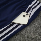 26/27 AD Royal Blue Kids Half Pull Tracksuit#814宝蓝(童装半拉链)