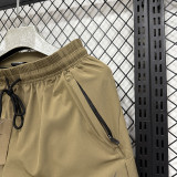 2026 NK khaki Casual Double layer shorts#D1105 双层黑色